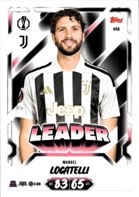 Manuel Locatelli - Topps Match Attax UEFA Club Competitions Leader 2026-27, Nr. 448