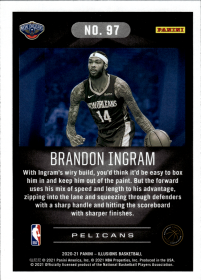 Brandon Ingram - Panini Illusions Base Set 2020-21, Nr. 97