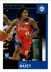 Tyrese Maxey - Panini Chronicles Base Set 2020-21, Nr. 603 – Rookie Card