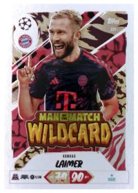 Konrad Laimer - Topps Match Attax UEFA Club Competitions Man of the Match Wildcard 2026-27, Nr. 221
