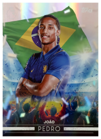 João Pedro - Topps Flagship Premier League Flying the Flag 2026-27, Nr. FF 10 – Insert
