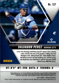 Salvador Perez - Panini Mosaic Base Set 2021, Nr. 137