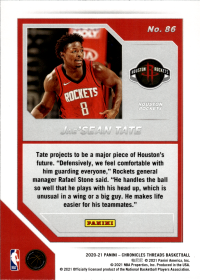 Jae'Sean Tate - Panini Chronicles Threads 2020-21, Nr. 86