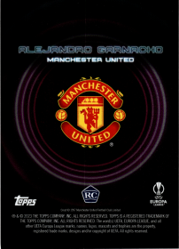 Alejandro Garnacho - Topps UEFA Club Competitions Showcase 2023-24