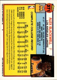 Alex Blackwell - Topps Base Set 1993-94, Nr. 371