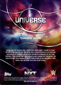 Tyriek Igwe - Topps WWE Universe Base Set 2026, Nr. 11