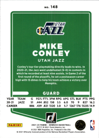 Mike Conley - Panini Donruss Base Set 2021-22, Nr. 148