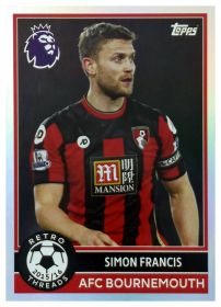 Simon Francis - Topps Match Attax Premier League Retro Threads 2025-26, Nr. 383