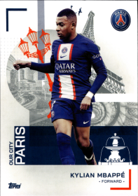 Kylian Mbappé - Topps Paris Saint-Germain Official Team Set 2023-24, Nr. 25