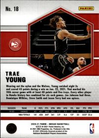Trae Young - Panini Mosaic Base Set 2020-21, Nr. 18