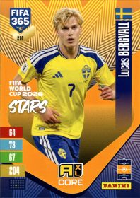 Lucas Bergvall - Panini Adrenalyn XL FIFA 365 FIFA World Cup 2026 Stars 2026-27, Nr. 210