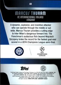 Marcus Thuram - Topps Chrome UEFA Club Competitions Base Set 2025-26, Nr. 48