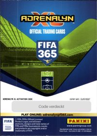 Bradley Barcola - Panini Adrenalyn XL FIFA 365 Base Set 2026-27, Nr. 54