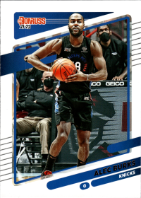 Alec Burks - Panini Donruss Base Set 2021-22, Nr. 92