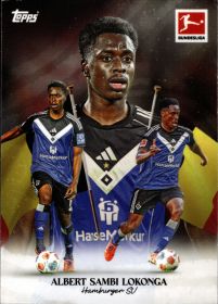 Albert Sambi Lokonga - Topps Bundesliga International Stars Base Set 2025-26