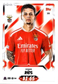 Richard Ríos - Topps Match Attax UEFA Club Competitions Base Set 2026-27, Nr. 320