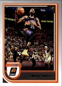 Mikal Bridges - Panini Hoops Base Set 2022-23, Nr. 163