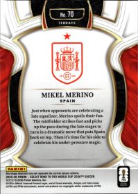 Mikel Merino - Panini Select FIFA Road to World Cup Terrace 2025-26, Nr. 70