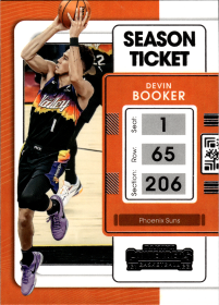 Devin Booker - Panini Contenders Season Ticket 2021-22, Nr. 9