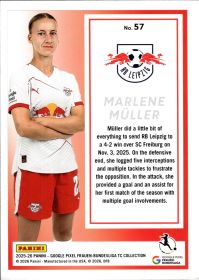 Marlene Müller - Panini Frauen-Bundesliga TC Collection Base Set 2025-26, Nr. 57