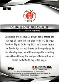 Morgan Guilavogui - Topps Chrome Bundesliga Base Set 2024-25, Nr. 89
