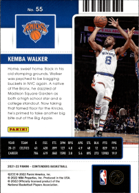 Kemba Walker - Panini Contenders Season Ticket 2021-22, Nr. 55