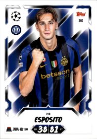 Pio Esposito - Topps Match Attax UEFA Club Competitions Base Set 2026-27, Nr. 397