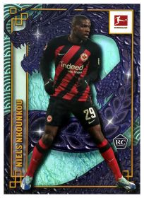 Niels Nkounkou - Topps Bundesliga Jade Edition Dragonheart 2023-24, Nr. DH-22 – Rookie Card, Insert