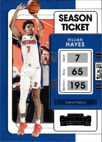 Killian Hayes - Panini Contenders Season Ticket 2021-22, Nr. 78