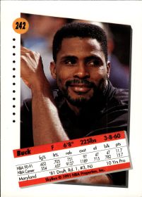 Buck Williams - SkyBox Base Set 1991-92, Nr. 242