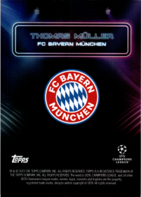 Thomas Müller - Topps UEFA Club Competitions Showtime 2023-24