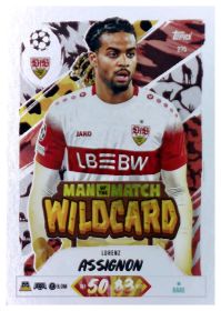 Lorenz Assignon - Topps Match Attax UEFA Club Competitions Man of the Match Wildcard 2026-27, Nr. 275