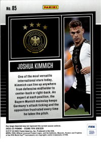 Joshua Kimmich - Panini Score FIFA Base Set 2022-23, Nr. 85