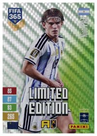 Nico Paz - Panini Adrenalyn XL FIFA 365 Limited Edition 2026-27