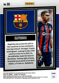 Raphinha - Panini Score FIFA Base Set 2022-23, Nr. 60