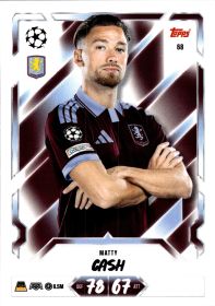 Matty Cash - Topps Match Attax UEFA Club Competitions Base Set 2026-27, Nr. 68