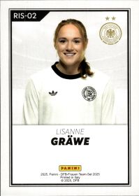 Lisanne Gräwe - Panini DFB-Frauen Team-Set RIS 2025, Nr. RIS-02 – Insert