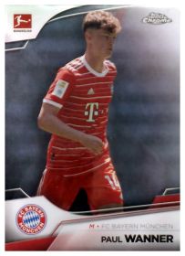 Paul Wanner - Topps Chrome Bundesliga Base Set 2022-23, Nr. 82