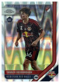 Tanner Rosborough - Topps Chrome MLS Base Set 2026, Nr. 197 – Rookie Card, RayWave Refractor