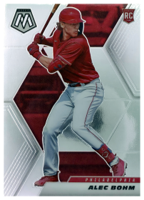 Alec Bohm - Panini Mosaic Base Set 2021, Nr. 220 – Rookie Card