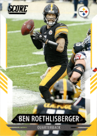 Ben Roethlisberger - Panini Score Base Set 2021, Nr. 112