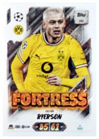 Julian Ryerson - Topps Match Attax UEFA Club Competitions Fortress 2026-27, Nr. 242