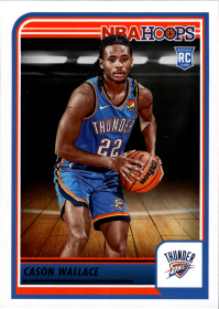 Cason Wallace - Panini Hoops Base Set 2023-24, Nr. 252 – Rookie Card