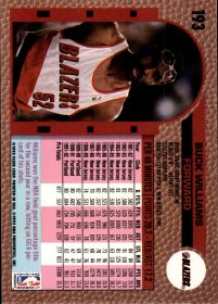 Buck Williams - Fleer Base Set 1992-93, Nr. 193