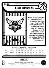 Kelly Oubre Jr - Panini Hoops Base Set 2022-23, Nr. 93