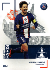 Marquinhos - Topps Paris Saint-Germain Official Team Set 2023-24, Nr. 33