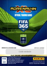 Brahim Díaz - Panini Adrenalyn XL FIFA 365 Fan Favourites 2026-27, Nr. 442 – Blue, Insert