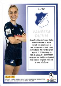 Vanessa Diehm - Panini Frauen-Bundesliga TC Collection Base Set 2025-26, Nr. 40