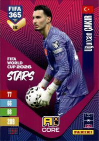 Uğurcan Çakır - Panini Adrenalyn XL FIFA 365 FIFA World Cup 2026 Stars 2026-27, Nr. 162