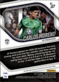 Carlos Moreno - Panini Prizm FIFA Base Set 2025-26, Nr. 157 – Rookie Card